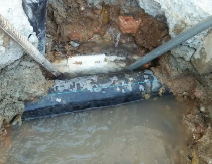 松溪测漏水之水管漏水